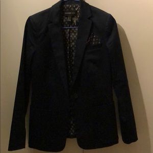 Mango jacket navy blue
